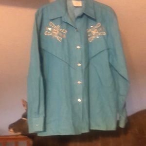 USA info  western blouse p1892